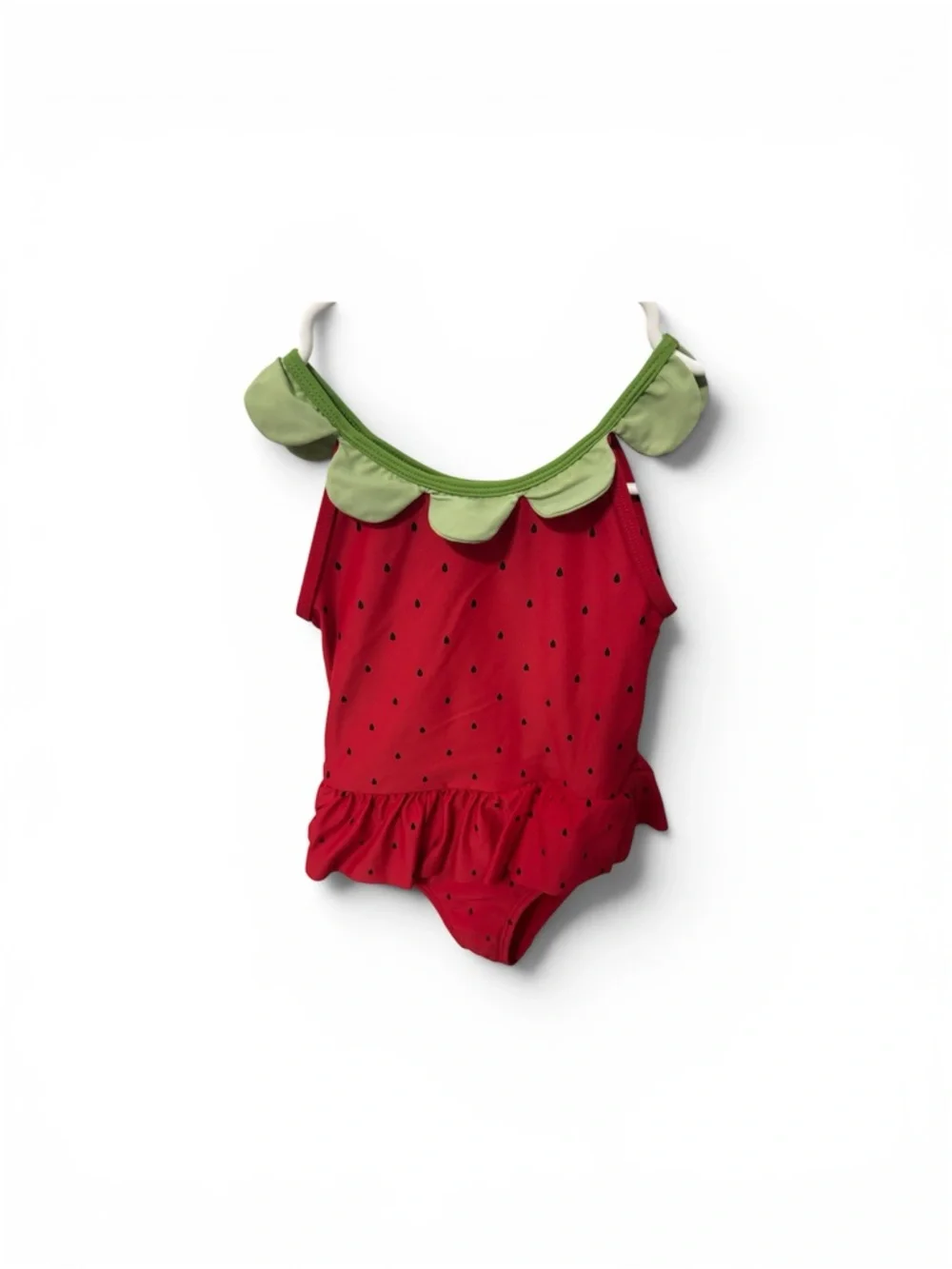 Gymboree Red and Green Watermelon One-Piece Swimsuit